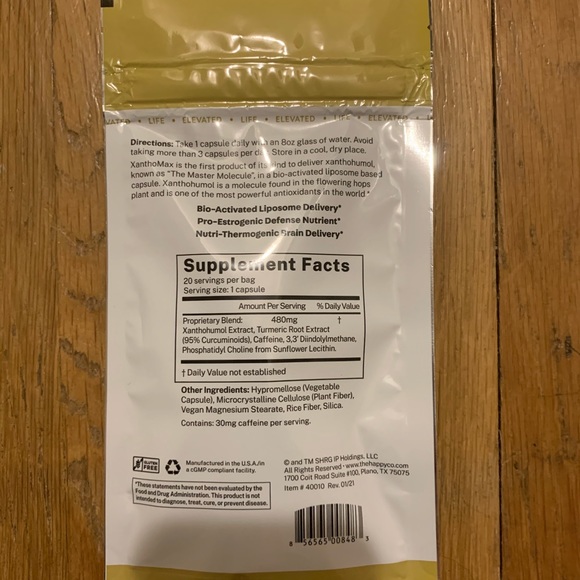 Xanthomax happy caps energy, weight loss, etc - Picture 2 of 3